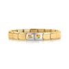 Bracciale Composable Classic Oro con Simboli Arcobaleno